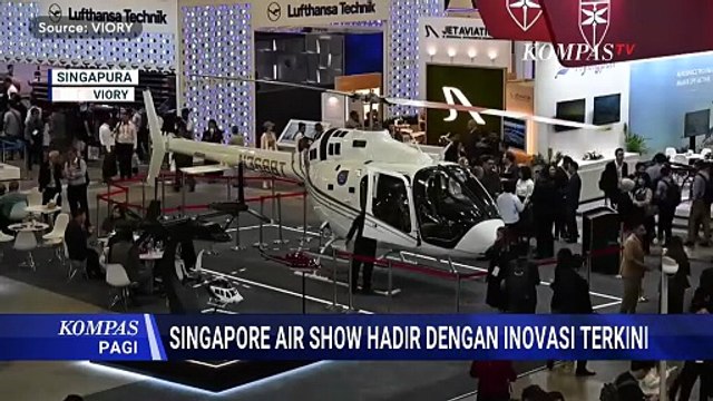 Singapore Airshow 2026 Digelar, Aksi Jet Tempur Pukau Pengunjung | KOMPAS PAGI