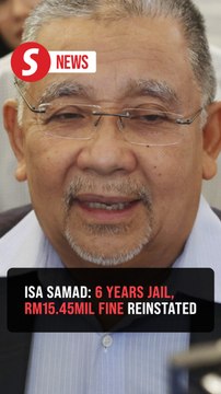 Isa Samad goes to jail for graft charges, Federal Court rules