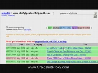 Craigslist Proxy