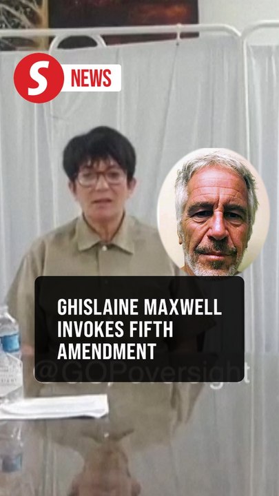 Ghislaine Maxwell refuses to answer questions on Epstein at congressional deposition