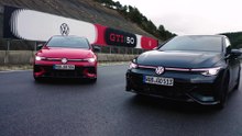 Volkswagen Golf GTI EDITION 50 Design in Tornado Red & Dark Moss Green Metallic