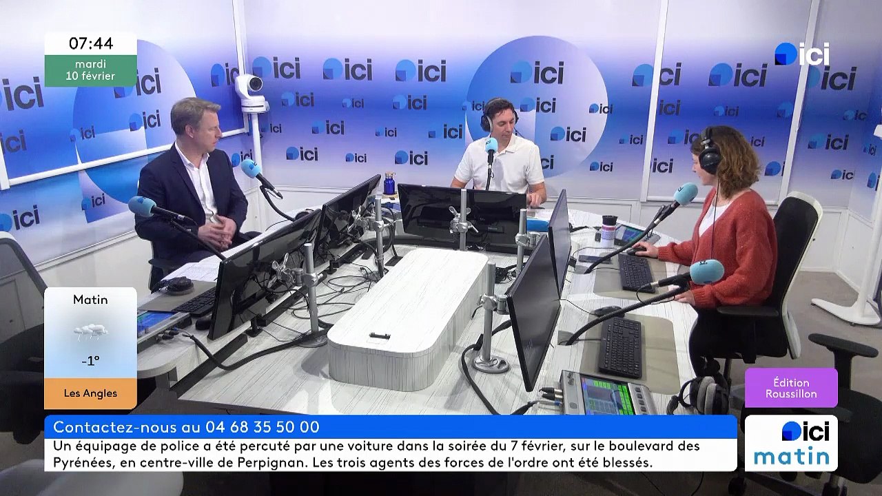 Mathias Blanc, candidat  à la mairie de Perpignan et tête de liste "Perpignan Autrement"