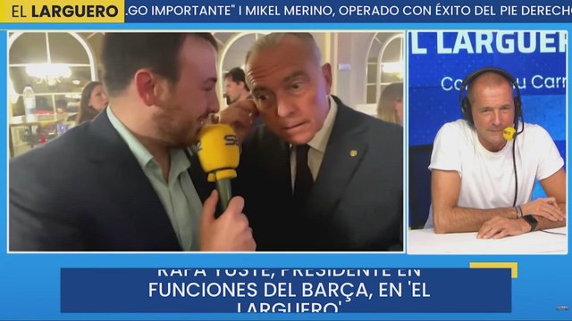 Entrevista con Rafa Yuste en El Larguero