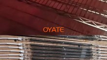Carbon Fiber Heating Lamp 700mm 220v 1200w Carbon Quartz Lamp For Car Paint Dryer