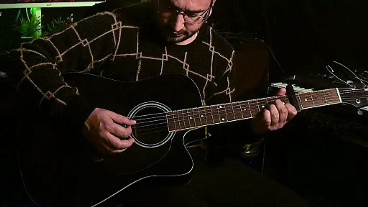 I'll follow u into the dark - guitar