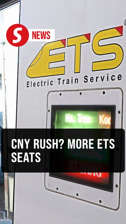 Additional 12,600 KL-JB ETS tickets for CNY celebrations, says Loke