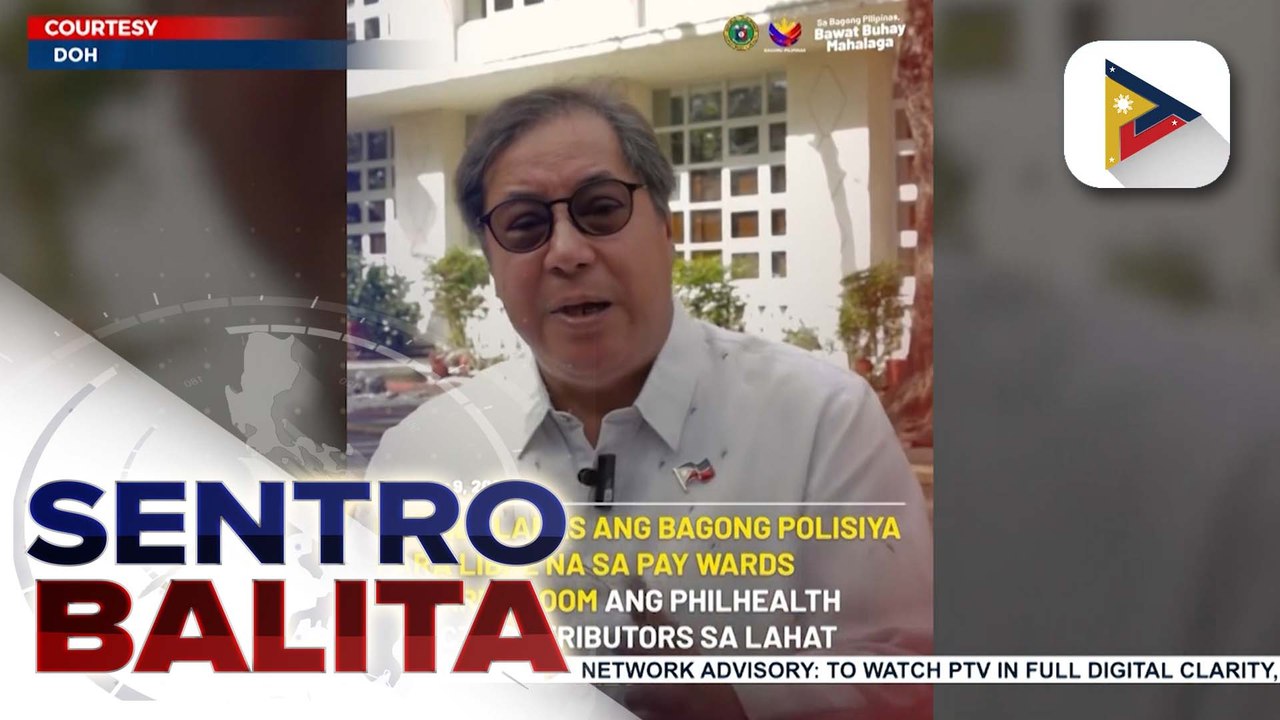 Pay wards sa DOH hospitals, malapit nang ma-avail ng libre ng middle-class earners sa ilalim ng Zero Balance Billing Program