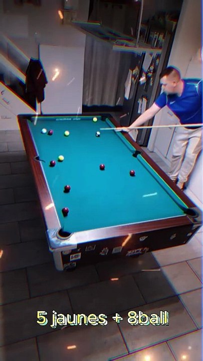 5 jaunes + 8 ball #8ballpool #8ball #8pool #blackball #billard #pourtoi #fyp