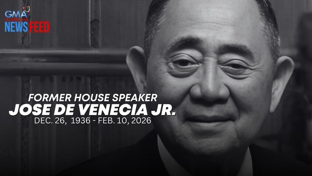 Dating House Speaker Jose de Venecia Jr., pumanaw na | GMA Integrated Newsfeed
