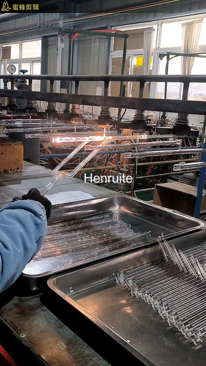 400v 2500w 14106z98 Short wave heating tube infrared halogen lamp for pet blowing machines