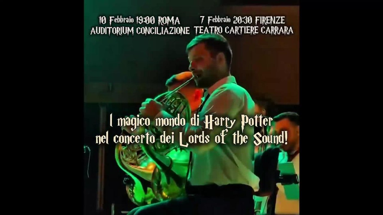 Auditorium Conciliazione, «Harry’s Magic Symphony»: effetti speciali e 50 musicisti dal vivo ricreano l'incanto di Hogwarts