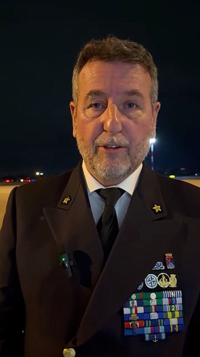 L'ammiraglio Annunziata, Capo ufficio per la Politica militare del Gabinetto del ministro della Difesa: "Noi in prima linea nel portare aiuti"