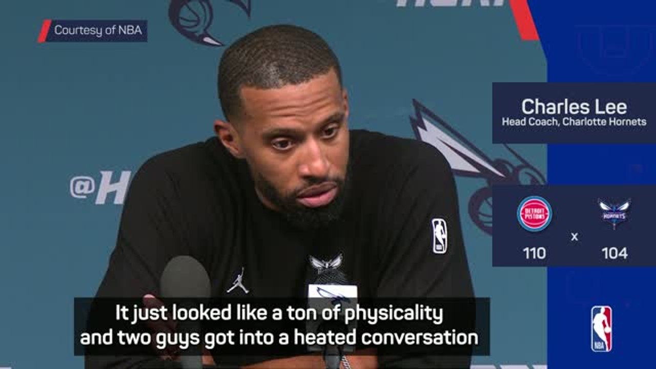 'It spiralled from there' - Hornets reflect on huge fight against Pistons