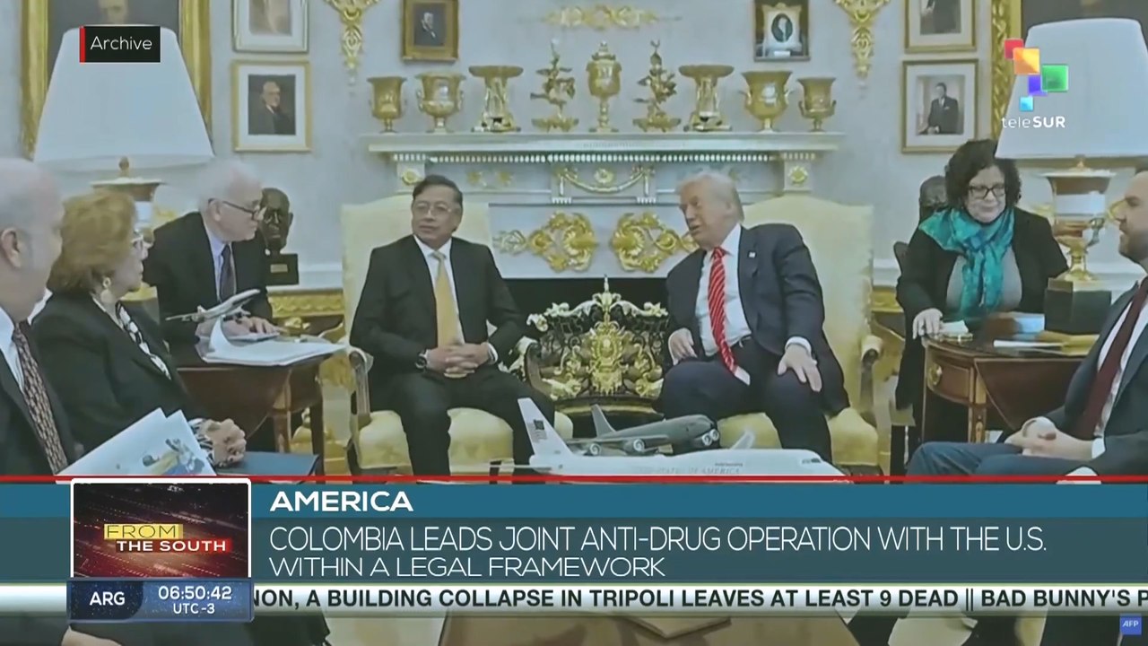 Colombia leads joint anti-drug operation with the U.S