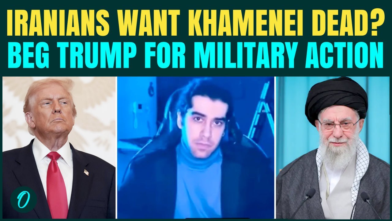 ‘DESTROY KHAMENEI’: Iranian Man BEGS Trump to ATTACK Iran? Khamenei Faces Anger Over Crackdown
