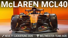 McLaren MCL40 enthüllt: Neues Design, klare Ziele für 2026