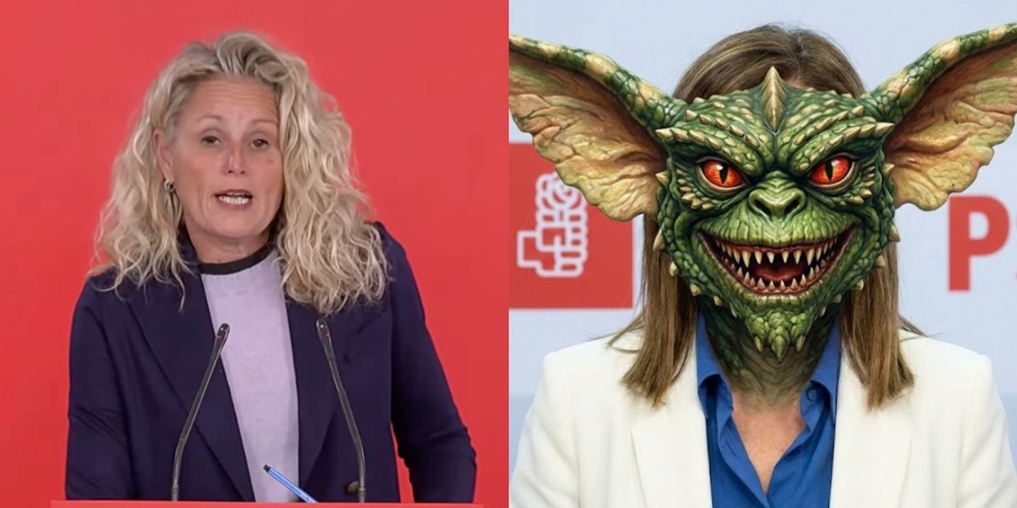 La histérica portavoz del PSOE roza el ridículo con un estrambote sobre VOX: "Son los Gremlins que alimenta el PP"