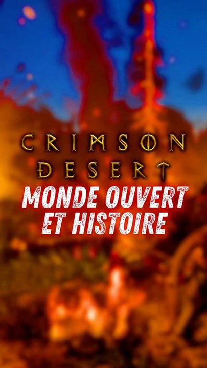 ON EN SAIT PLUS ‼️🤩ℹ️ Pearl Abyss dévoile une nouvelle vidéo sur Crimson Desert, avec notamment des détails sur Kliff, son vaste monde ouvert et certains éléments du jeu.