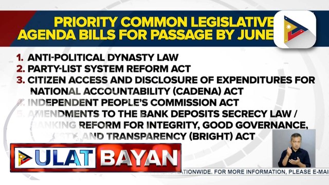 21 priority measures, inaprubahan ni PBBM sa LEDAC kabilang ang pagtanggal sa travel tax at pagsupil sa mga online crimes tulad ng pang-aabuso sa mga bata | ulat ni Kenneth Paciente