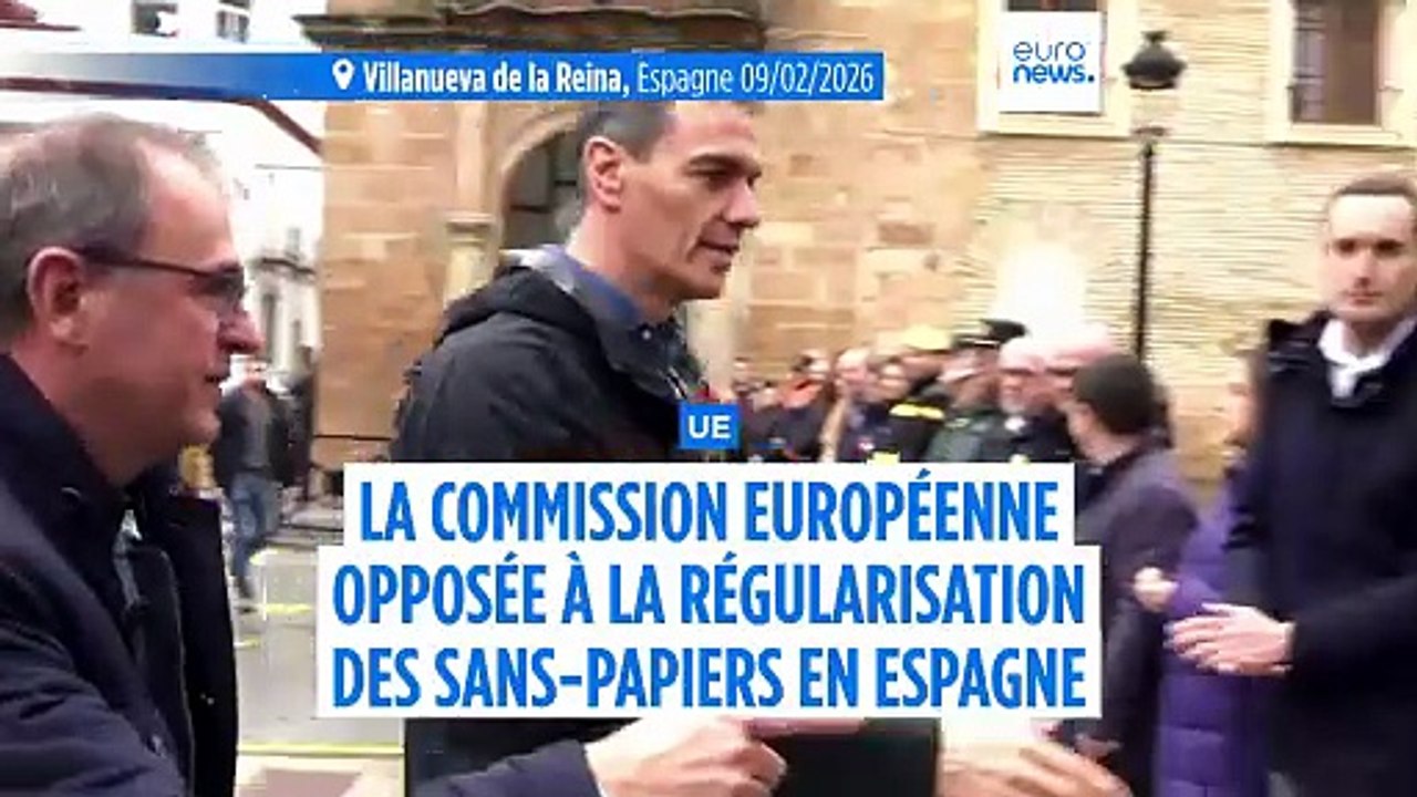 La Commission européenne s'oppose à la régularisation des sans-papiers proposée par Pedro Sánchez
