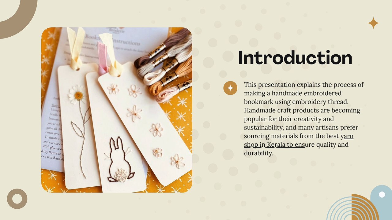 Product Making !Using Embroidery Thread