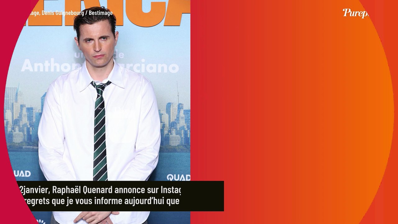 Plusieurs semaines après son annonce, Raphaël Quenard explique la vraie raison de son retrait du biopic de Johnny Hallyday