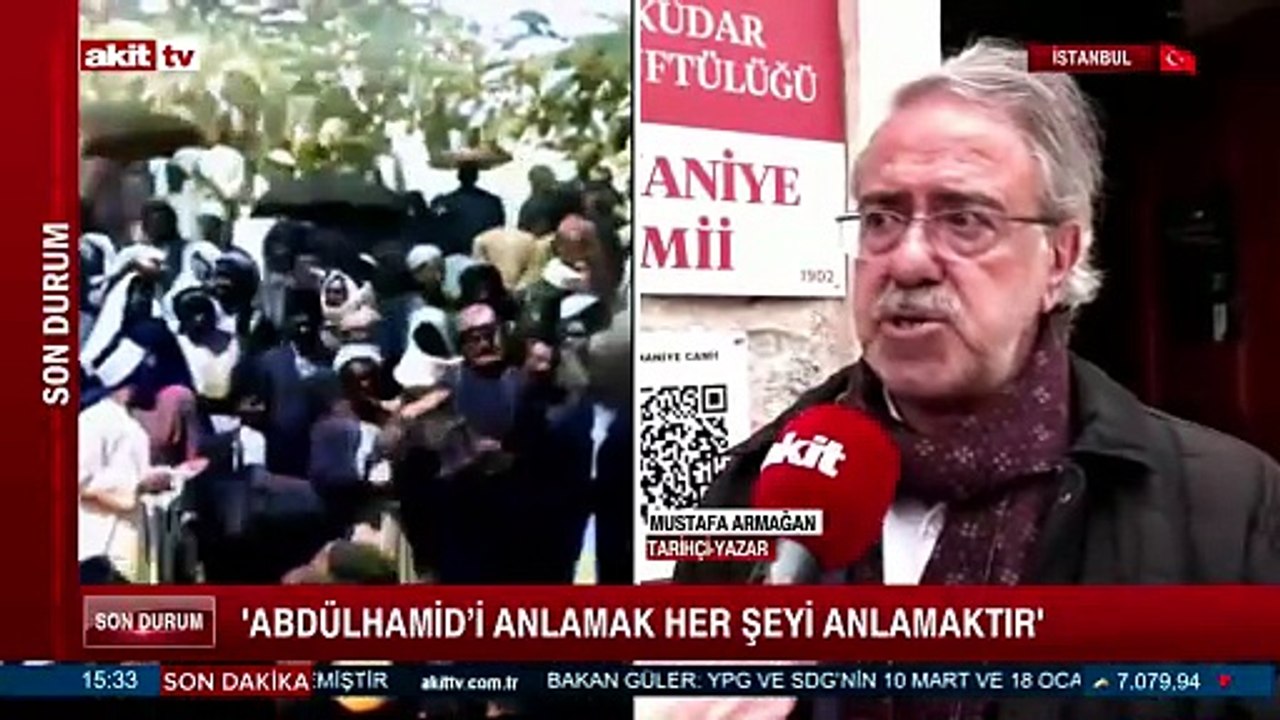 Tarihçi Yazar Mustafa Armağan Abdülhamid Han'ı anlattı