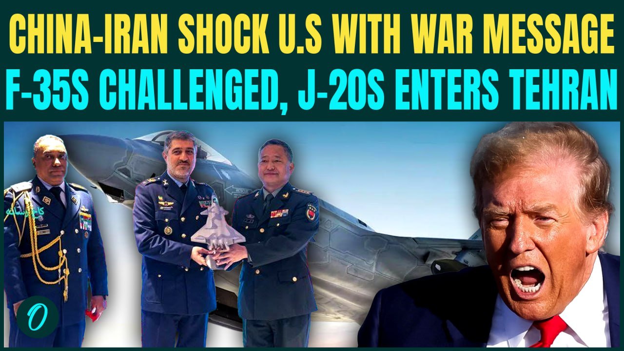 China-Iran Send CHILLING WAR MESSAGE to Trump as U.S Warships AIM Tehran; J-20 vs US’ F-35 Showdown?