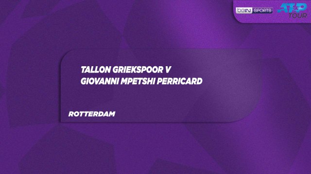 T. Griekspoor vs. G. Mpetshi Perricard Match Highlights Rotterdam February 10, 2026