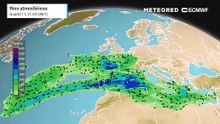 Iminente impacto de um novo rio atmosférico em Portugal