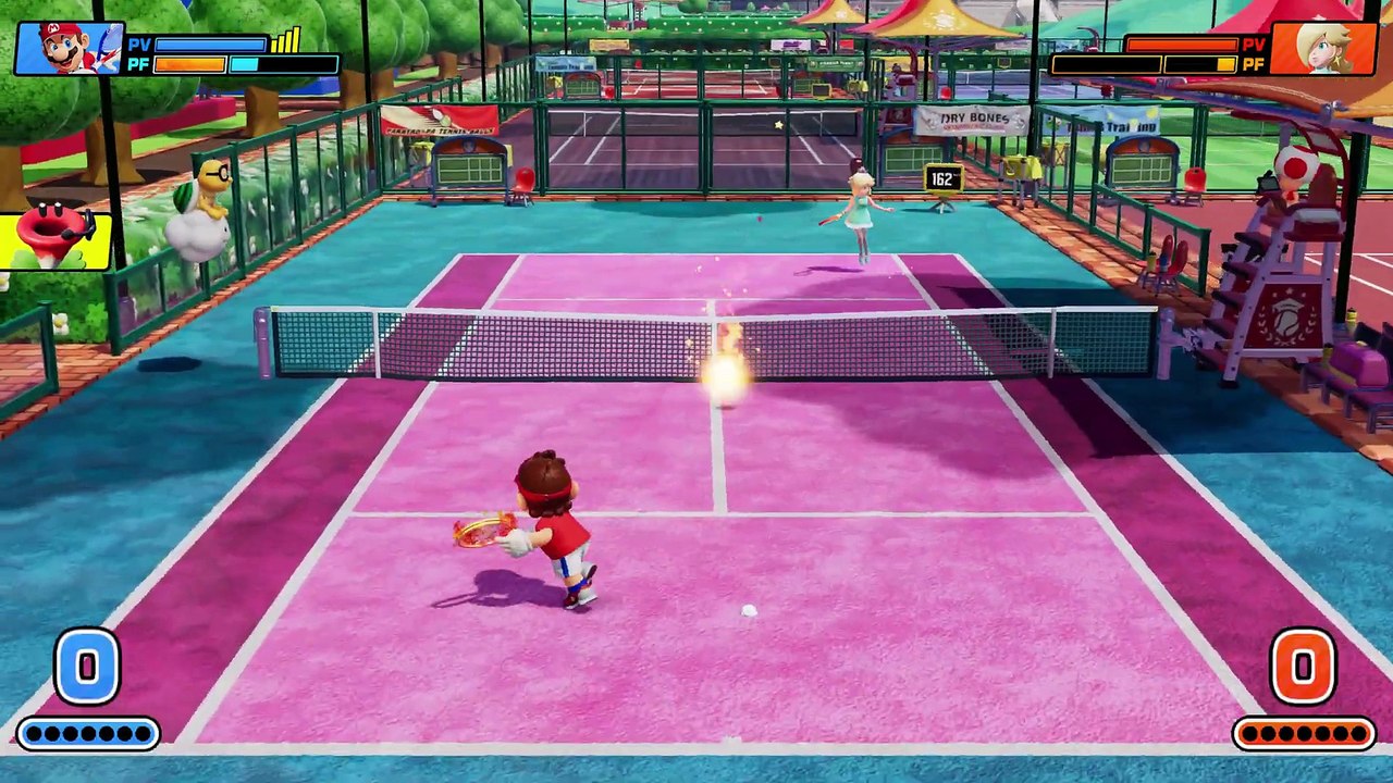 Análisis de Mario Tennis Fever: El caos de Mario Kart y Smash Bros llevado con furor a un juego de tenis