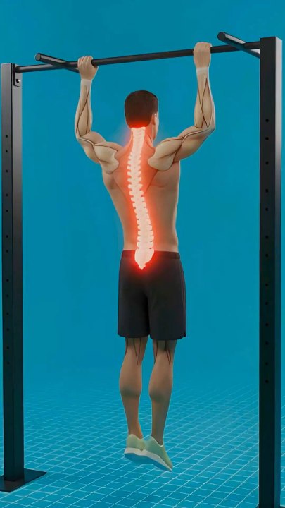 Fix Back Pain With This Hang🥶