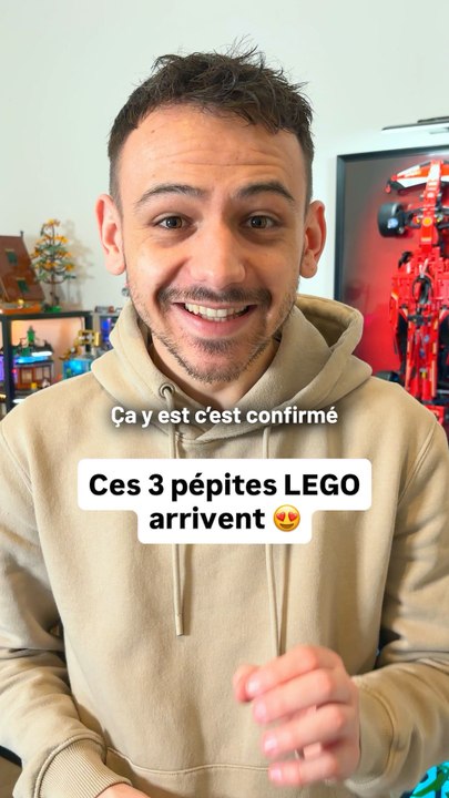 Qui va craquer sur le 3ème LEGO ?🥹