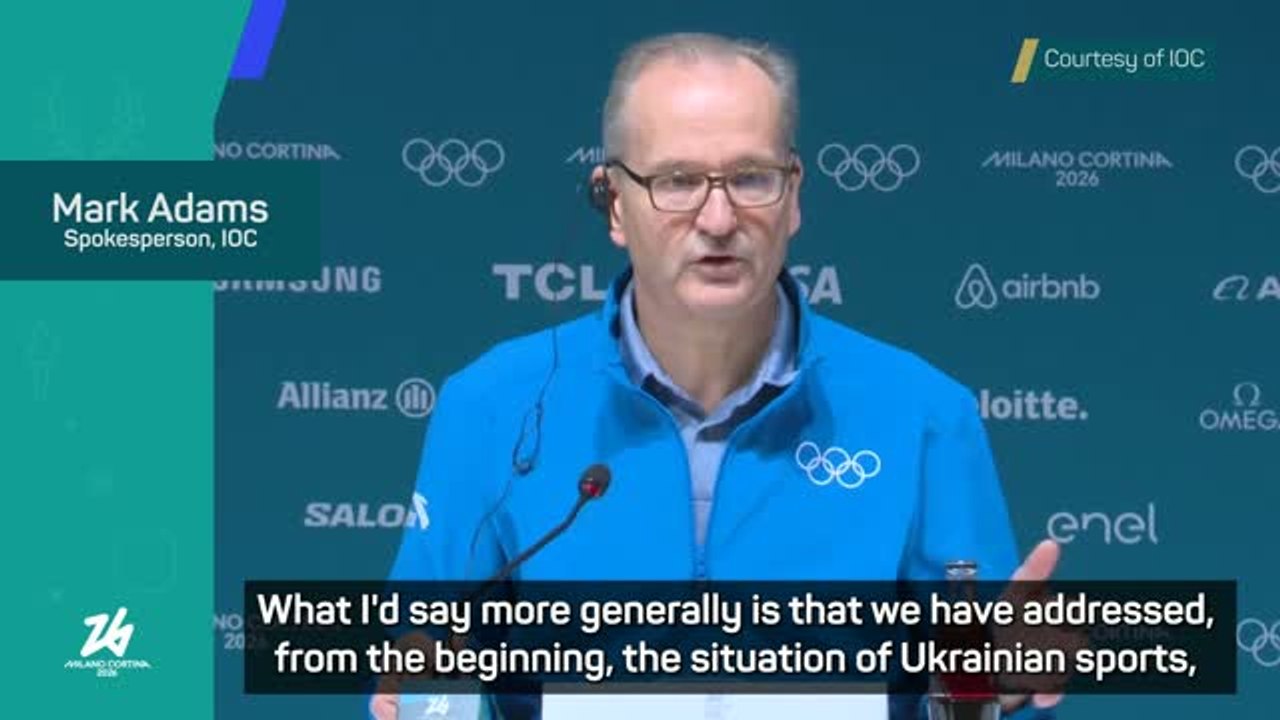 IOC reveals decision to ban helmet paying tribute to fallen Ukraine athletes