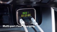 Greatix 170W Fast Car Charger with Apple Android Tracking by Greatix