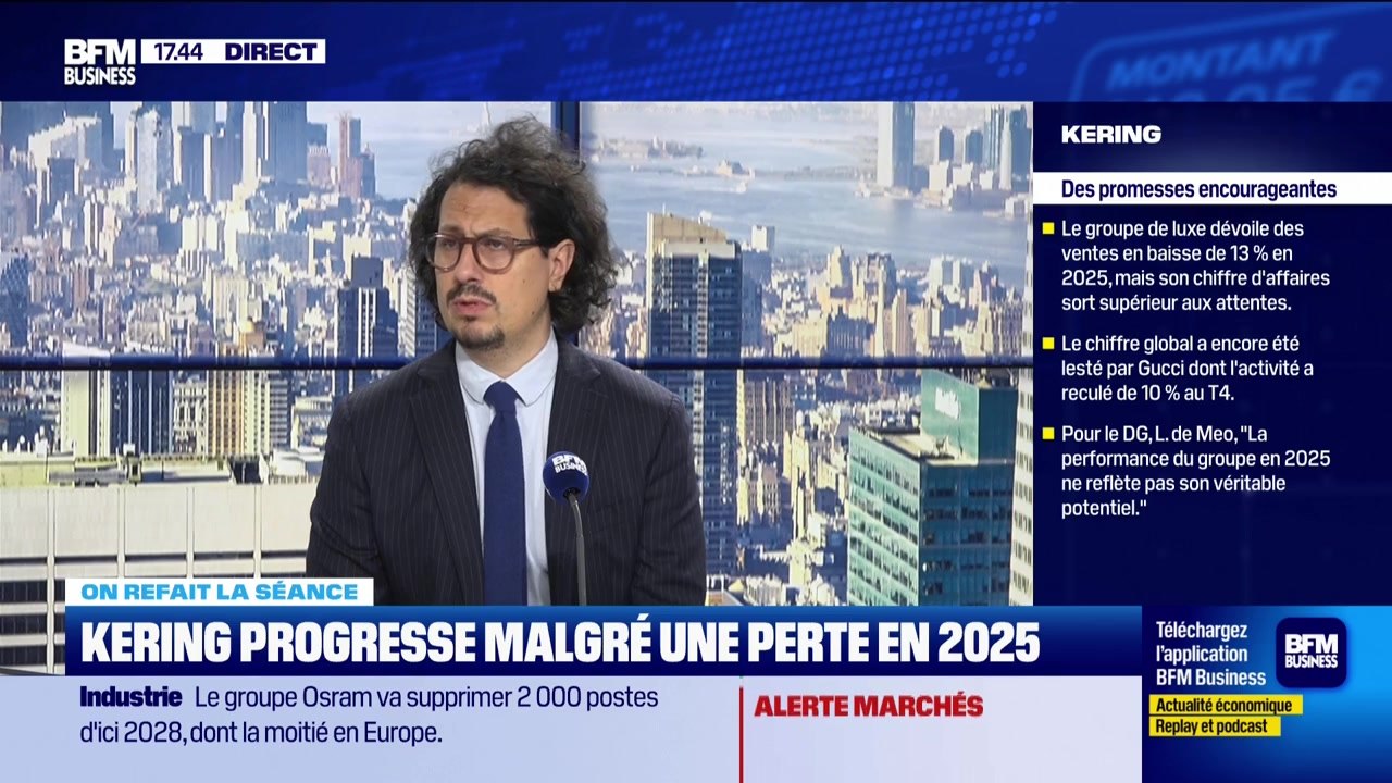 On refait la séance : "Kering cartonne, et Ferrari entouré après sa publication" - 10/02