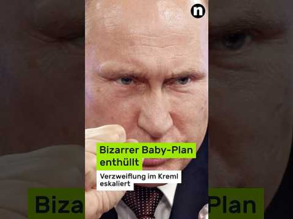 Wladimir Putin: Verzweiflung im Kreml eskaliert - bizarrer Baby-Plan enthüllt