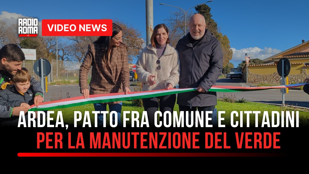 Ardea, i cittadini si prendono cura del verde taglio del nastro per il primo spazio