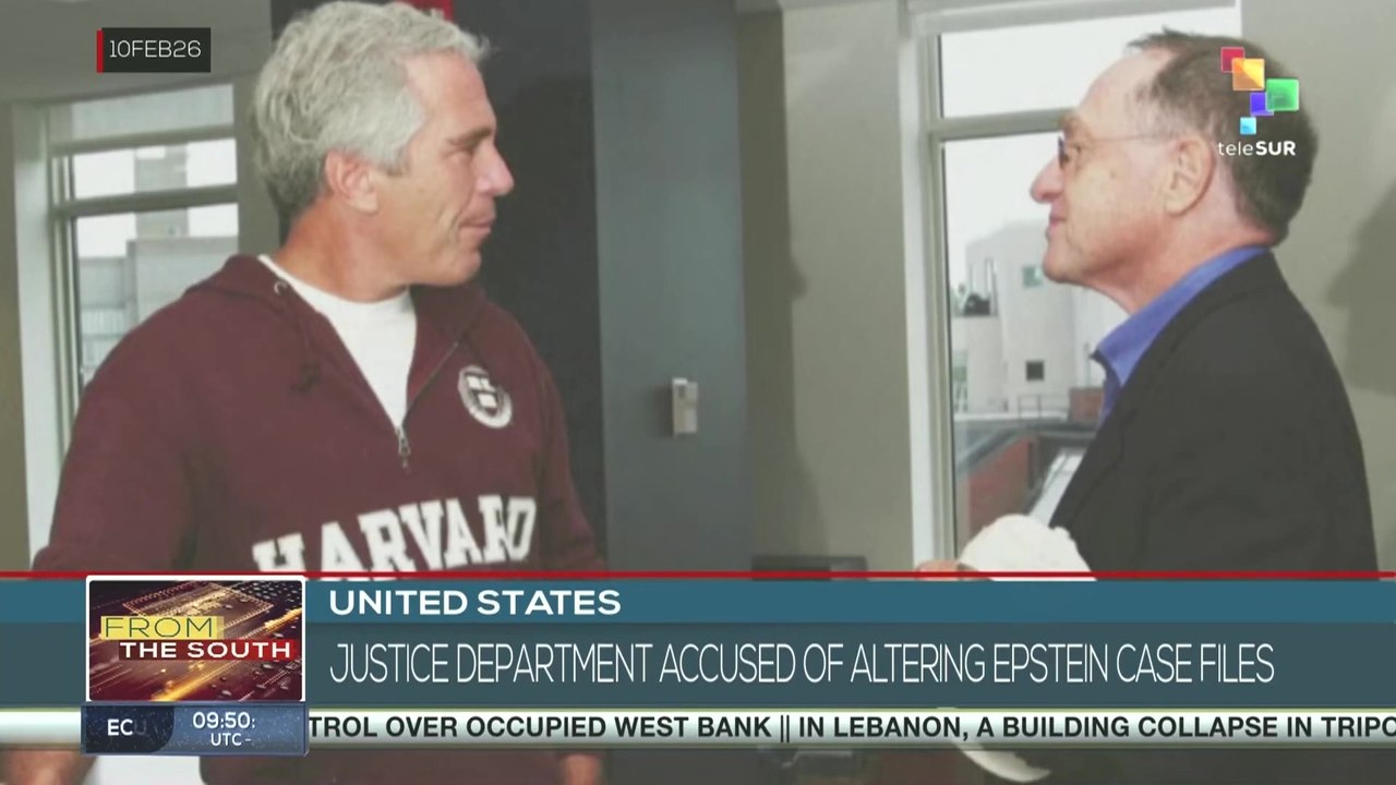 U.S. Justice Department accused of altering Epstein case files