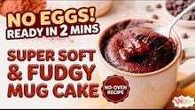 The Ultimate 2-Minute Eggless Chocolate Mug Cake Recipe: Super Soft & Fudgy (No-Oven)
