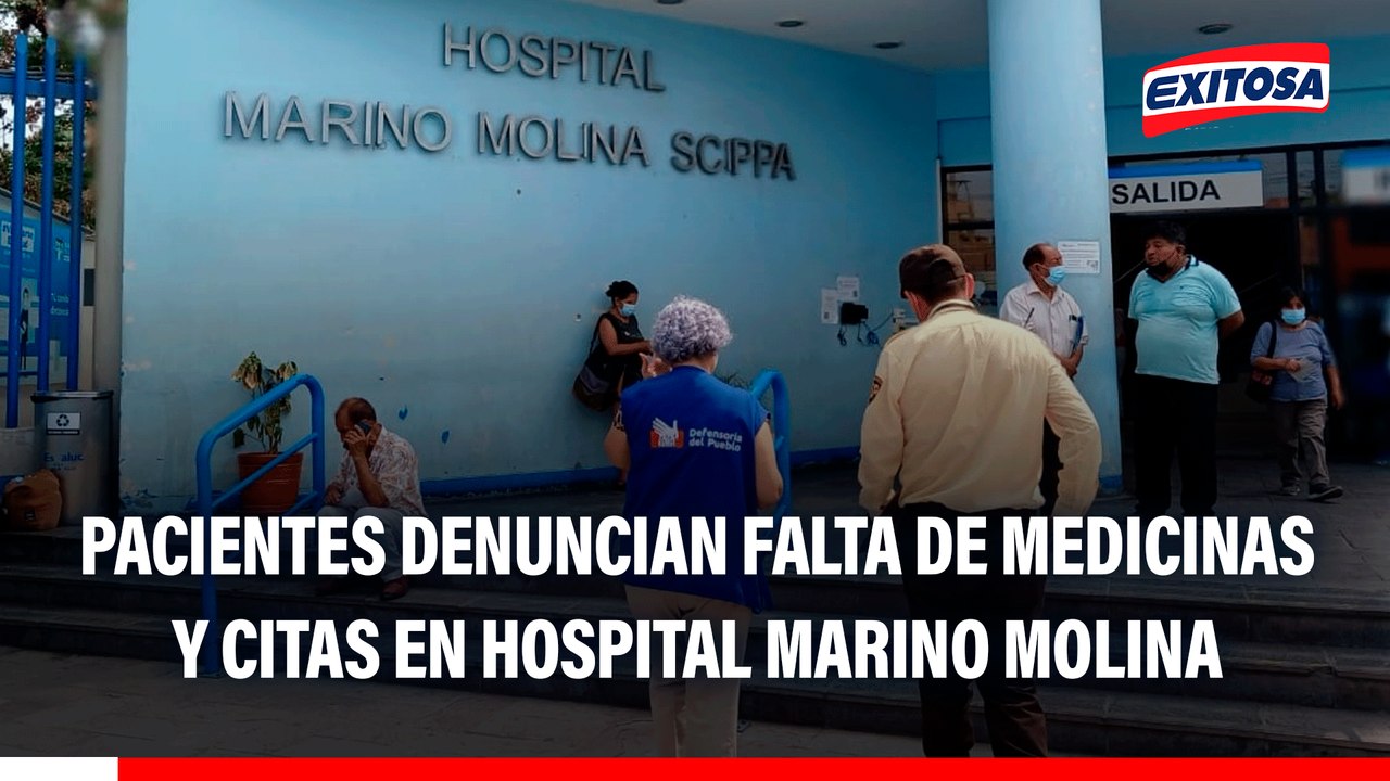 Pacientes denuncian falta de medicinas y citas médicas en hospital ...