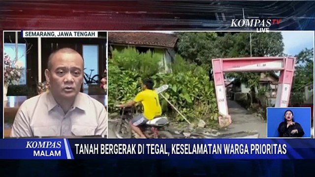 [FULL] Gubernur Jawa Tengah Soal Nasib Pengungsi Tanah Bergerak di Tegal | KOMPAS MALAM