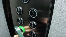 (short ride!!!!!!!!!!!!!!!!!!!!!!!!!   very destroyed!!)  50s unknown elevator (mod by feralift) in seren apt kadıköy istanbul
