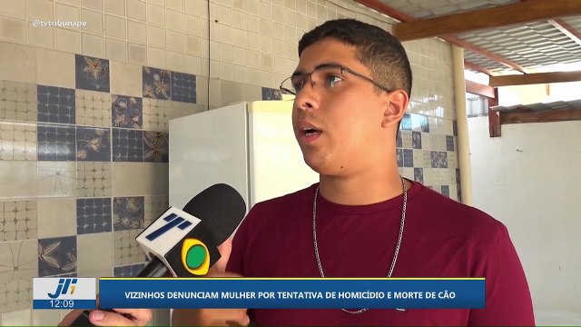 Vizinhos denunciam mulher por tentativa de homicídio e morte de cão