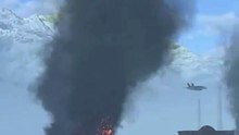 Low-Level Helicopter Strike in city Sim 9