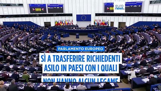 Dal Parlamento europeo sì al trasferimento dei richiedenti asilo in Paesi con cui non hanno legami