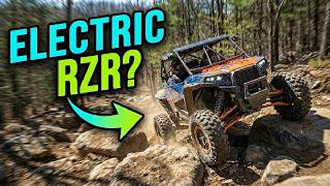 We Drive the First ELECTRIC RZR