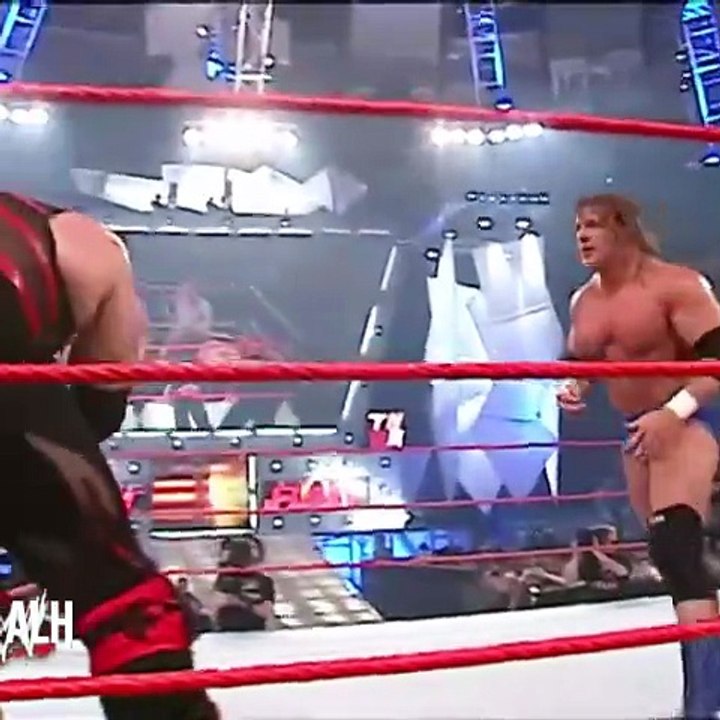 Triple H vs Kane - Championship vs Mask Match