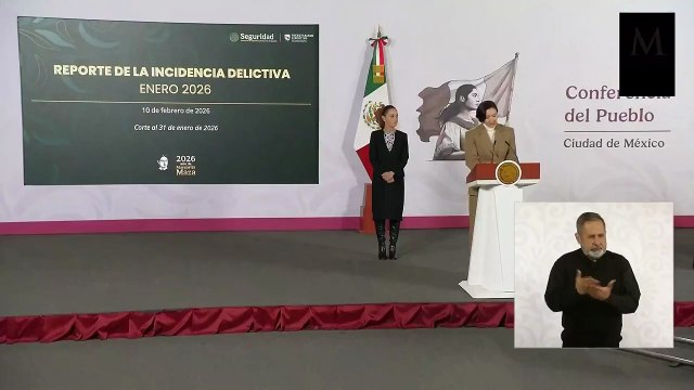 Homicidios dolosos disminuyen 42% frente a finales de 2024: Marcela Figueroa