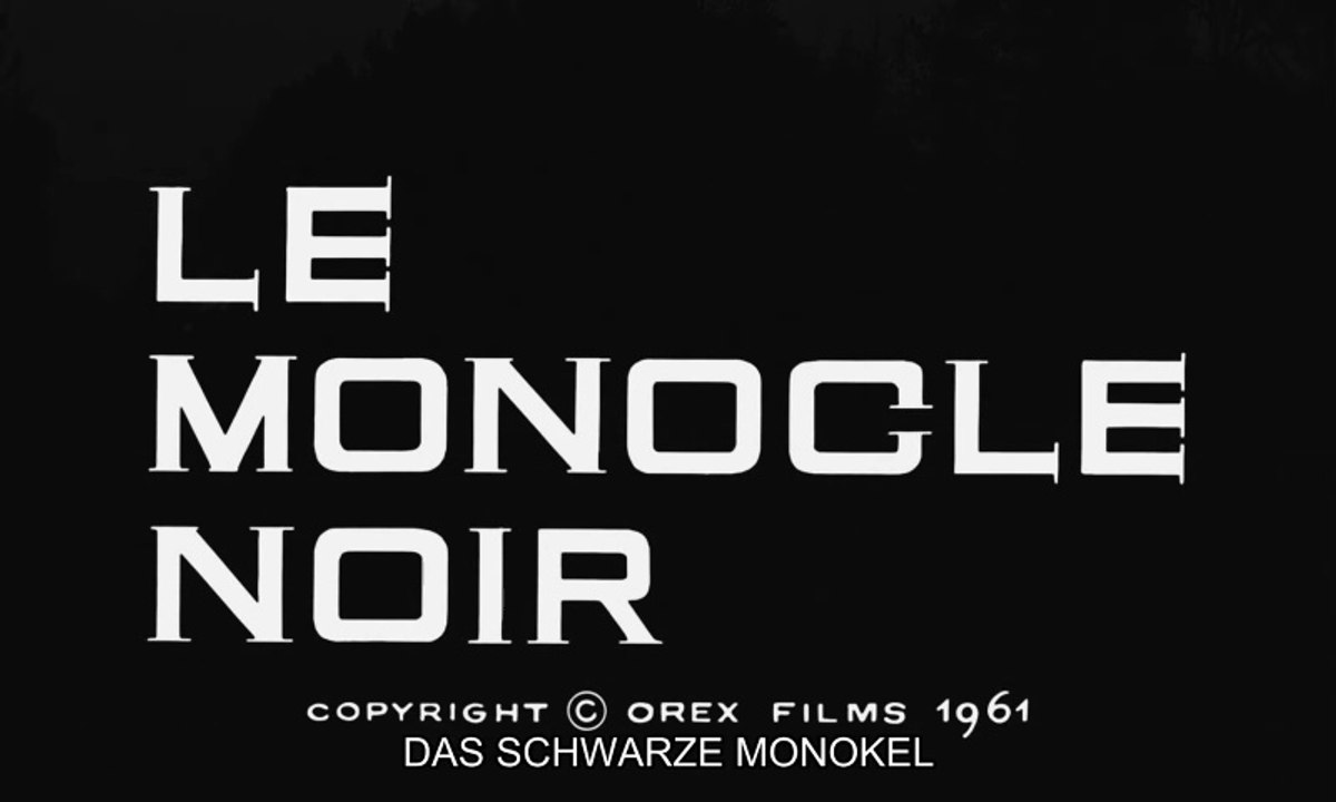 Das Schwarze Monokel Film deutsch